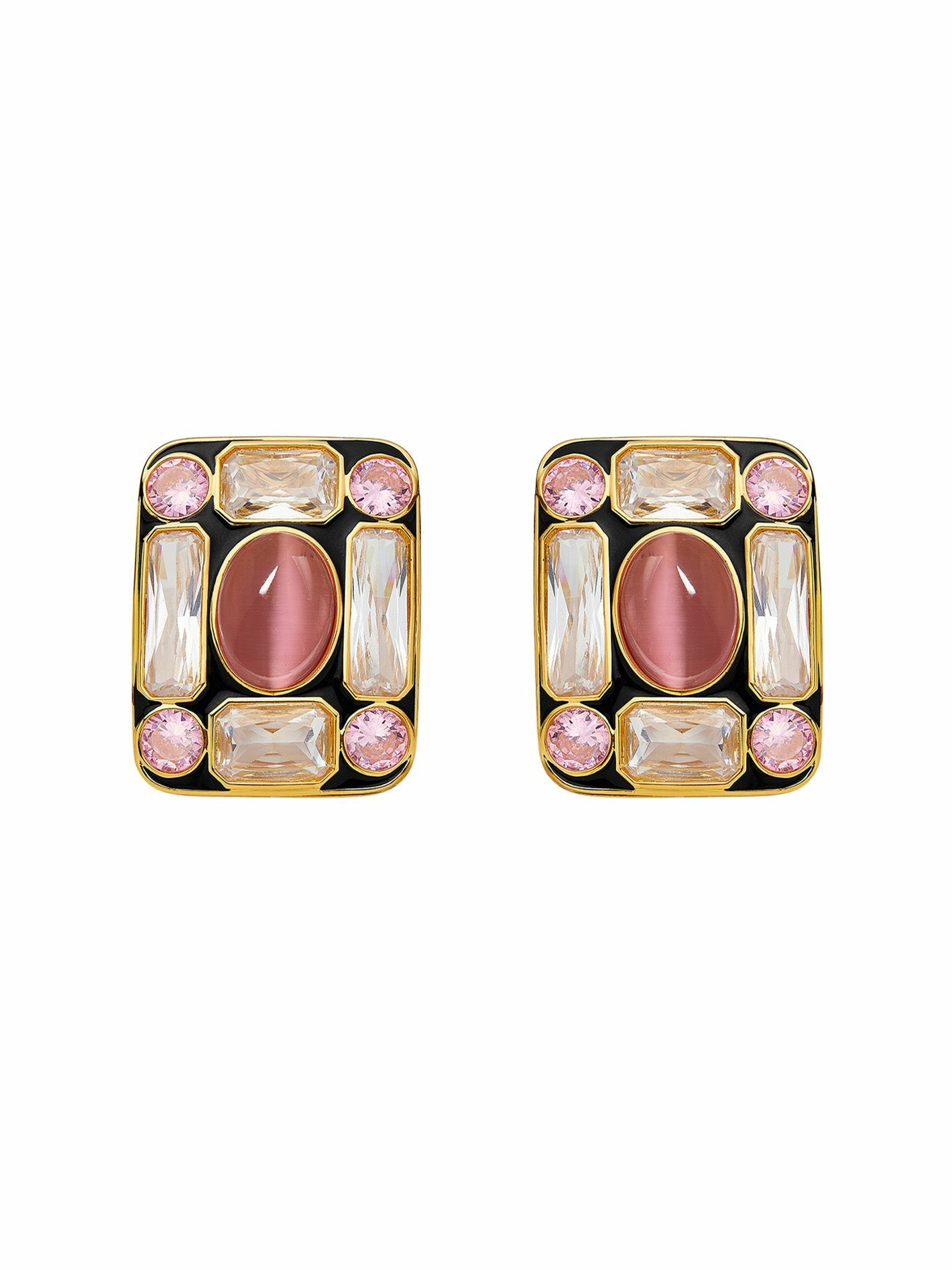 Mirabel Earrings: Pink Earrings for Cocktail Party | Nana Jacqueline