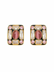 Mirabel Earrings: Pink Earrings for Cocktail Party | Nana Jacqueline