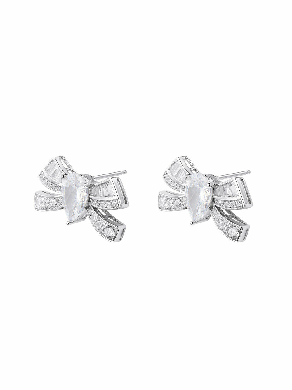 Claira Earrings: White Earrings for Bridal Shower | Nana Jacqueline