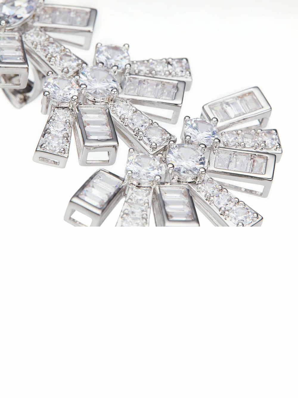 Claira Earrings: White Earrings for Bridal Shower | Nana Jacqueline