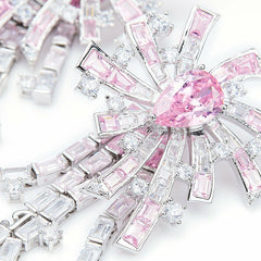 Candace Tassel Earrings: Pink Earrings for Party | Nana Jacqueline