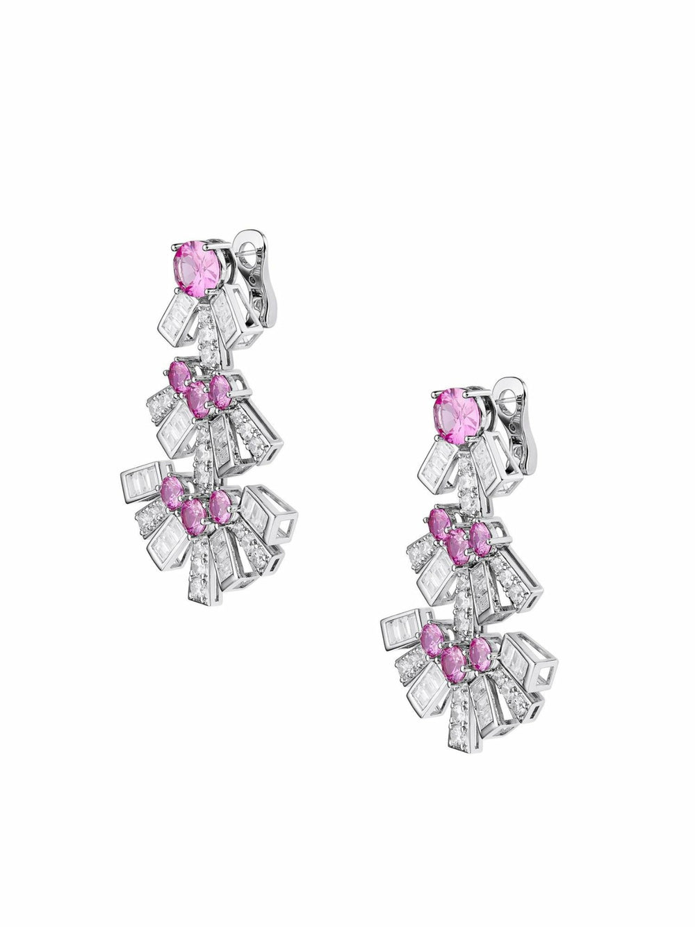 Claira Earrings: Pink Earrings for Cocktail Party | Nana Jacqueline