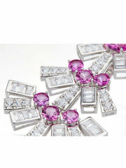 Claira Earrings: Pink Earrings for Cocktail Party | Nana Jacqueline