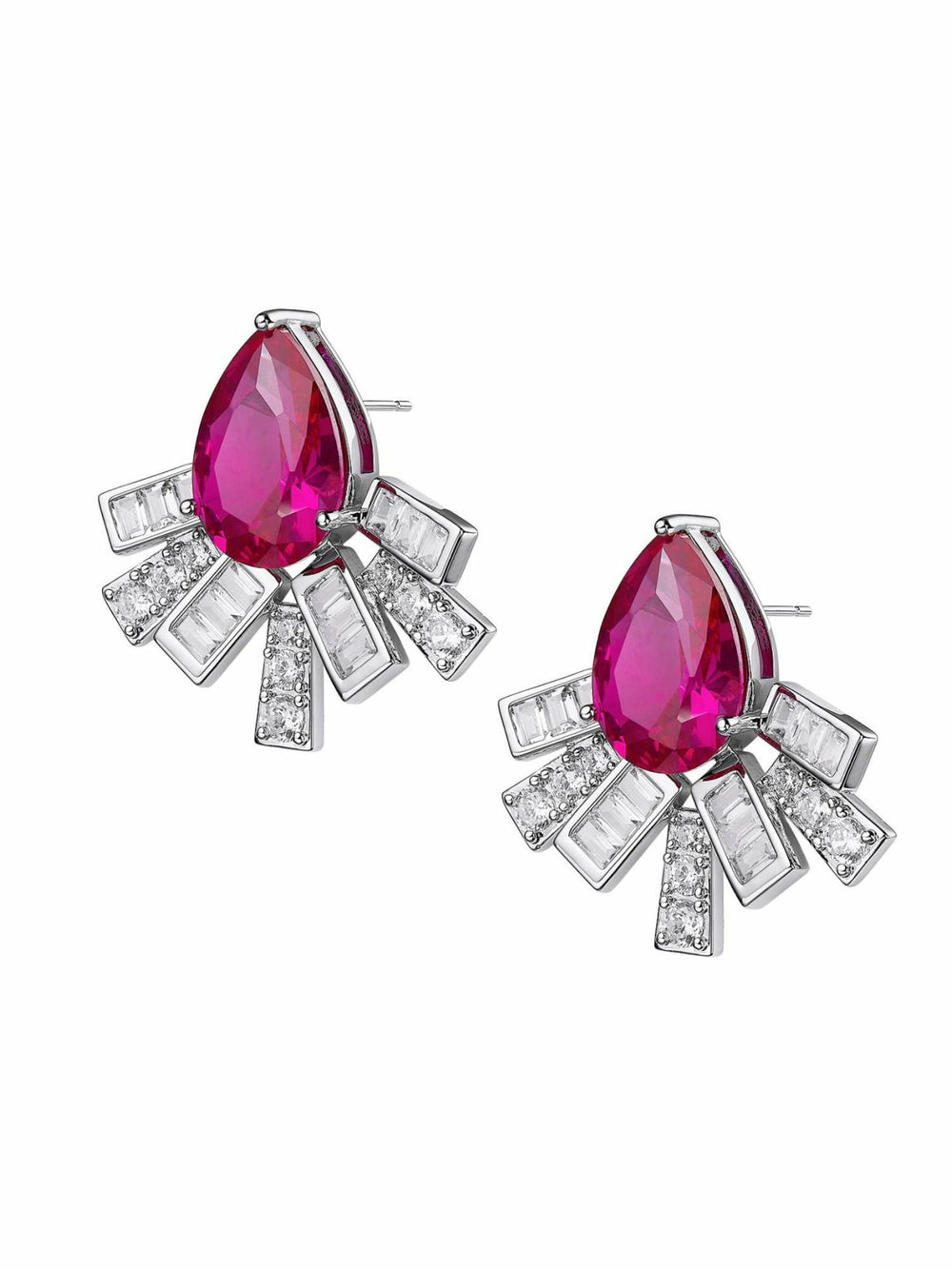 Keira Earrings: Pink Earrings for Cocktail Party | Nana Jacqueline
