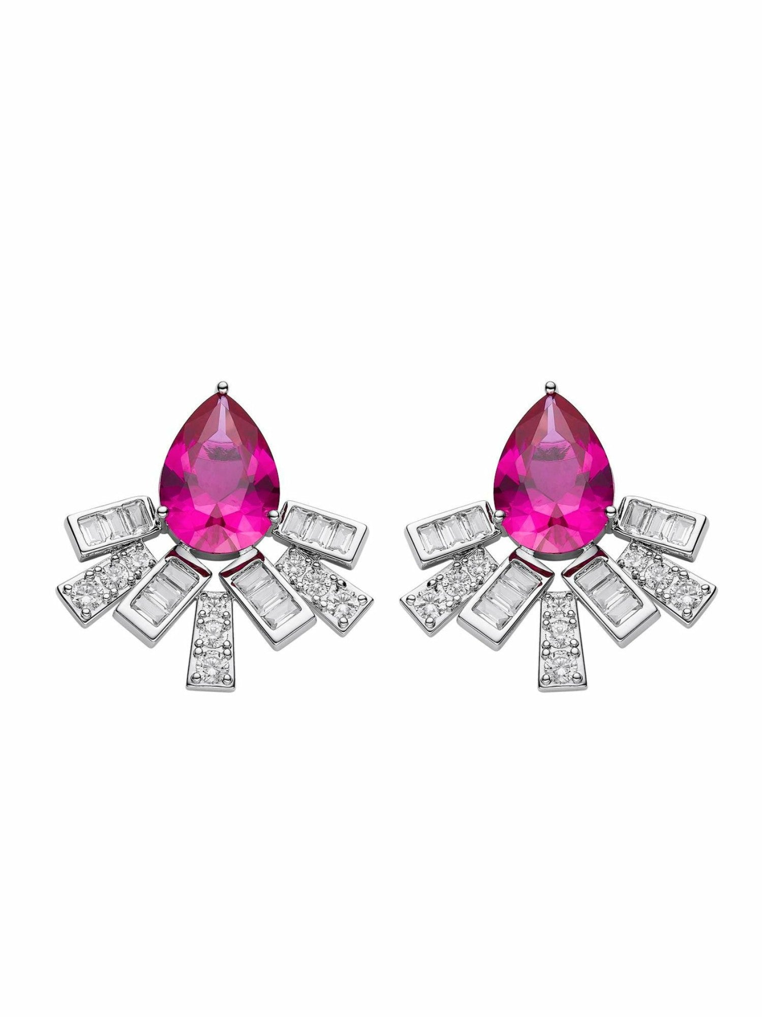 Keira Earrings: Pink Earrings for Cocktail Party | Nana Jacqueline