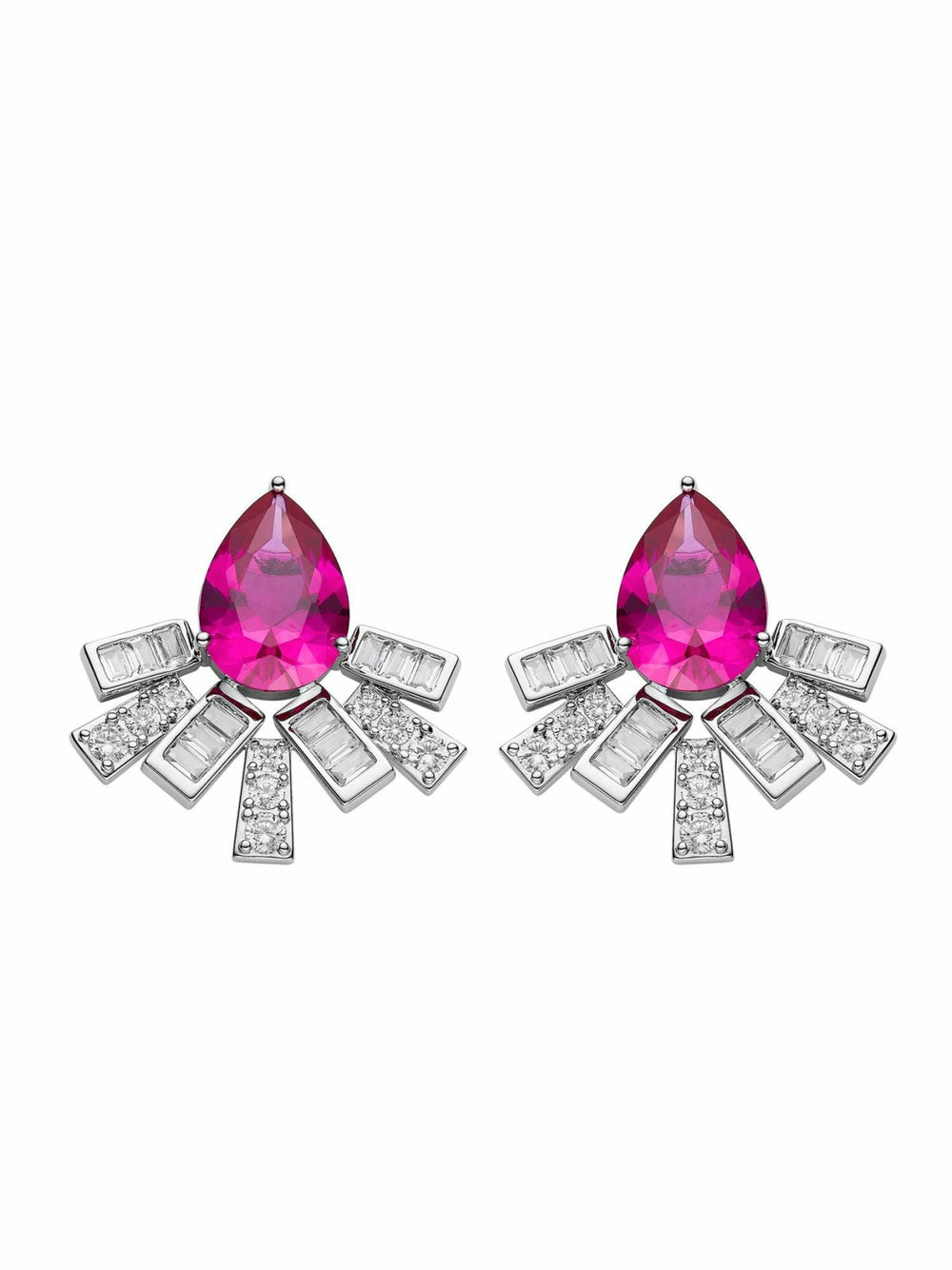 Keira Earrings: Pink Earrings for Cocktail Party | Nana Jacqueline