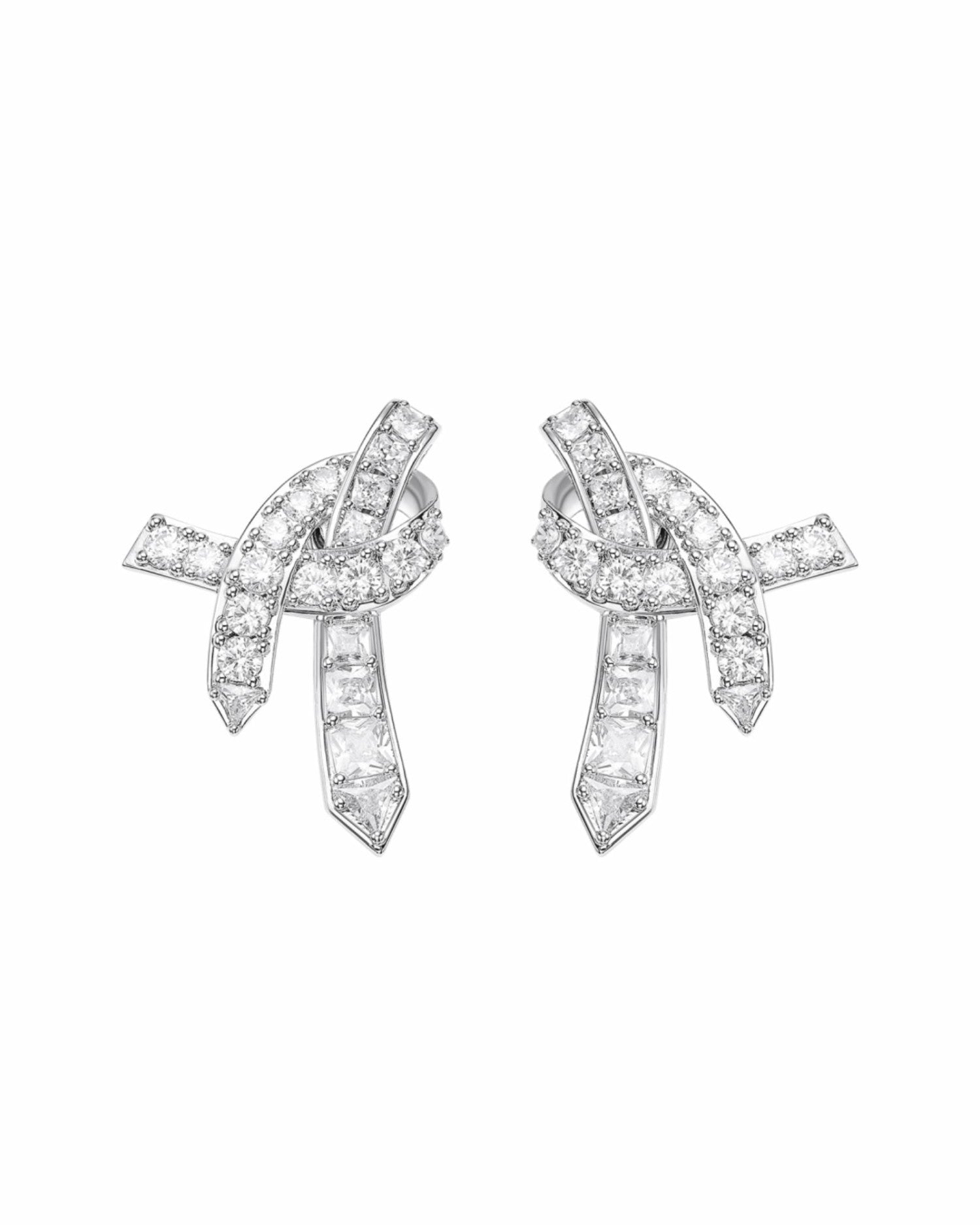 Nicolette Earrings: White Earrings for Bridal Shower | Nana Jacqueline