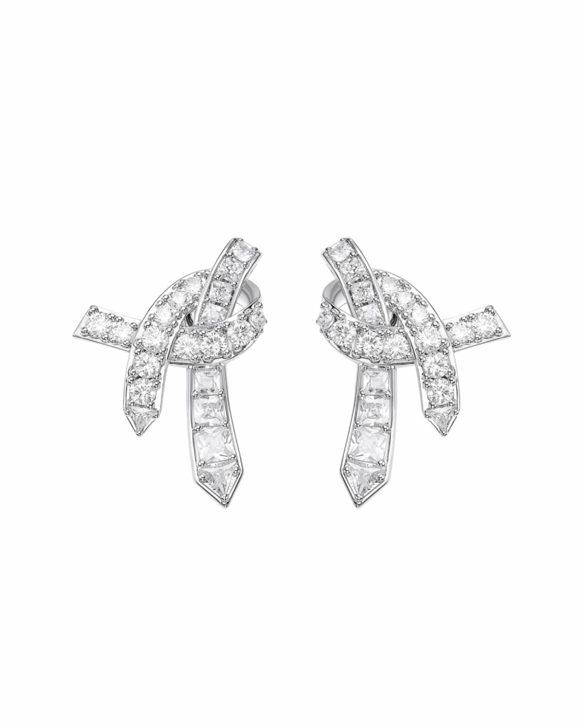 Nicolette Earrings: White Earrings for Bridal Shower | Nana Jacqueline