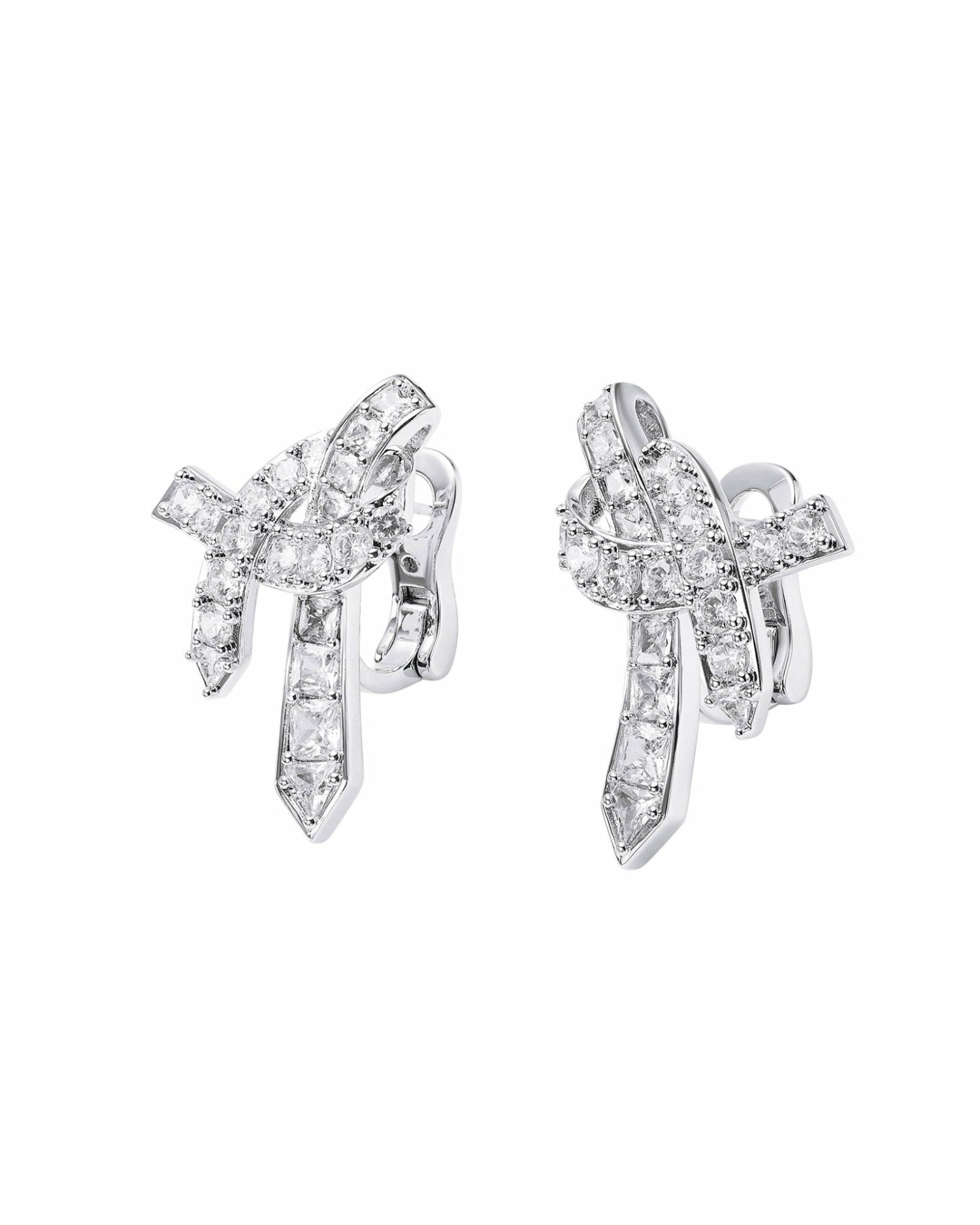 Nicolette Earrings: White Earrings for Bridal Shower | Nana Jacqueline