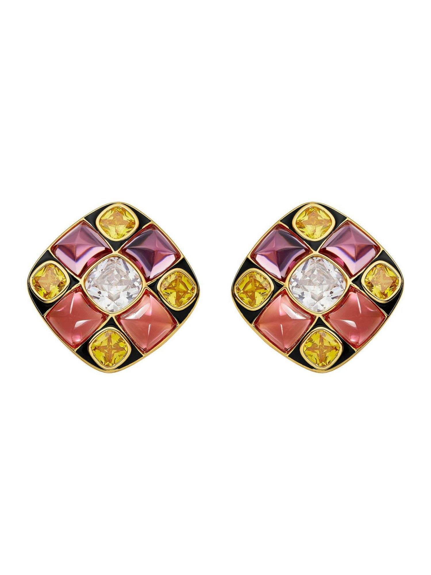 Cassandra Earrings: Pink Earrings for Cocktail Party | Nana Jacqueline
