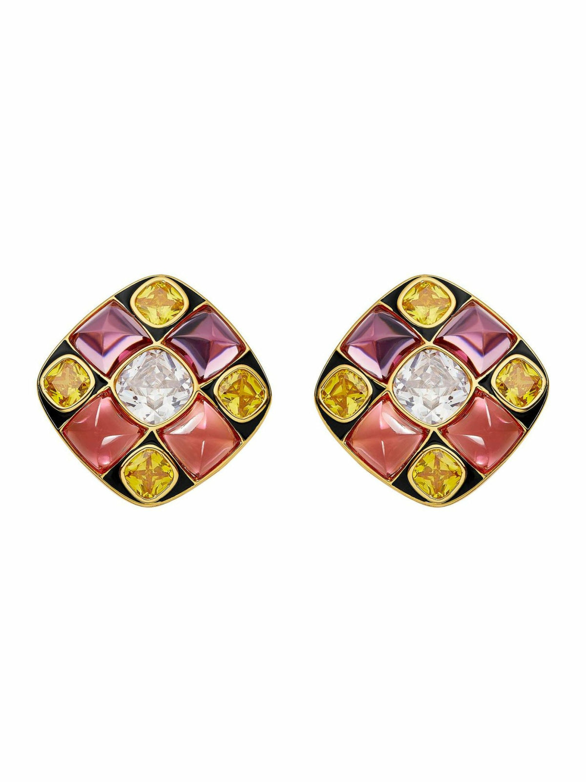 Cassandra Earrings: Pink Earrings for Cocktail Party | Nana Jacqueline