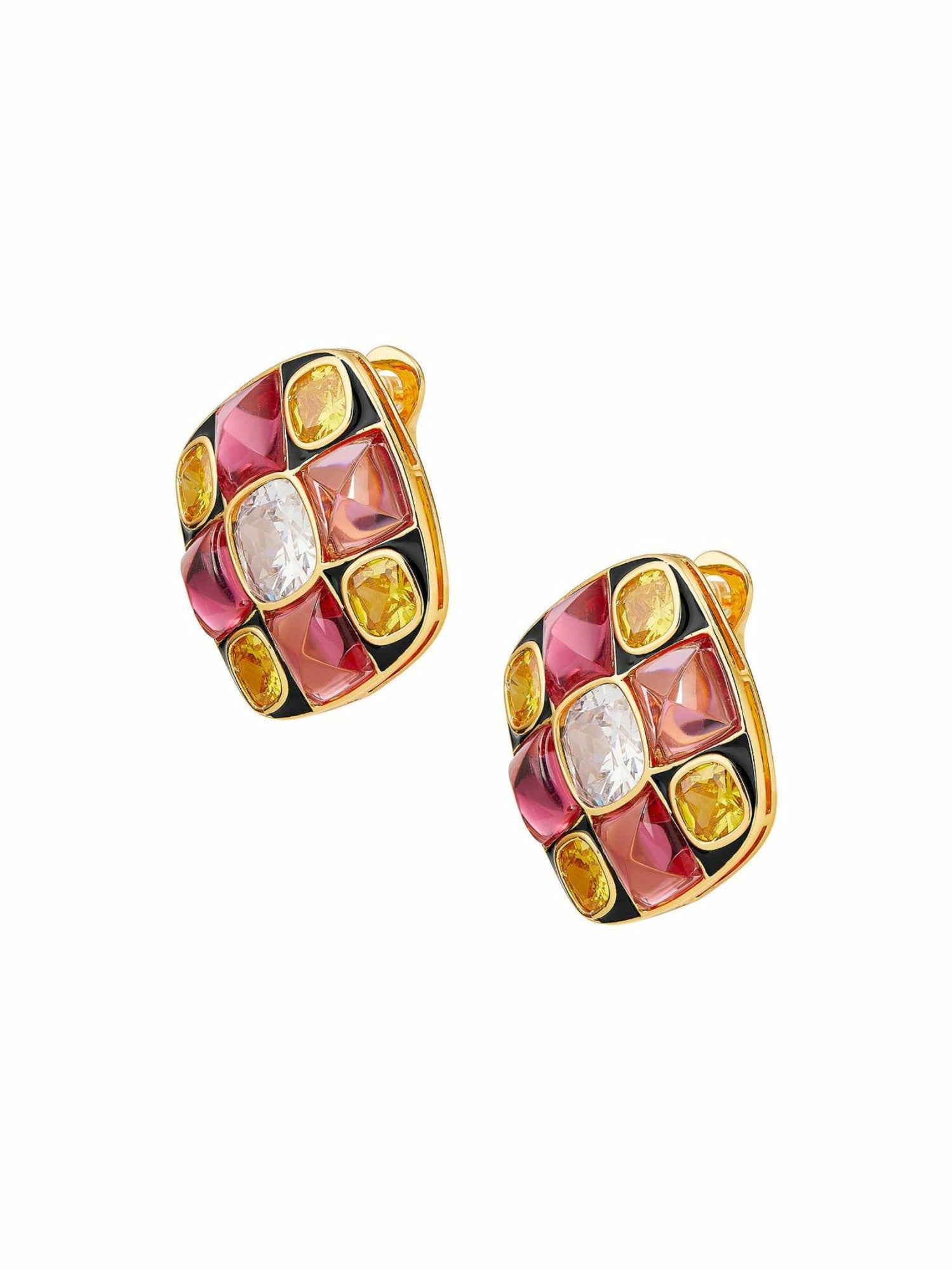 Cassandra Earrings: Pink Earrings for Cocktail Party | Nana Jacqueline