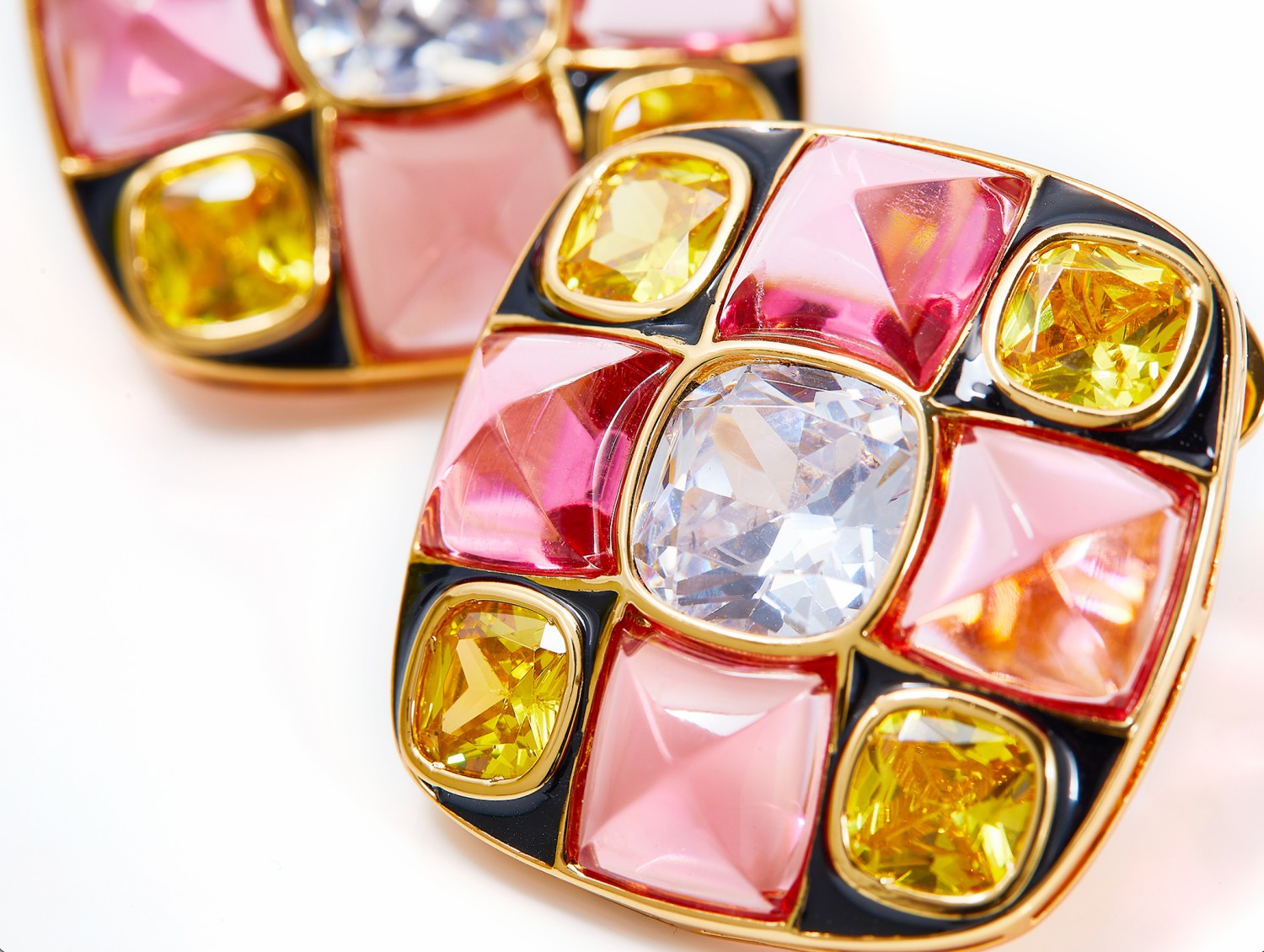 Cassandra Earrings: Pink Earrings for Cocktail Party | Nana Jacqueline