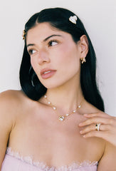 Amor Necklace: White Pearl Necklace for Bridal Shower | Nana Jacqueline