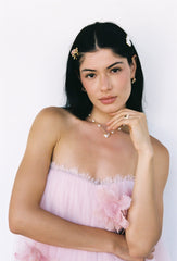Amor Necklace: White Pearl Necklace for Bridal Shower | Nana Jacqueline