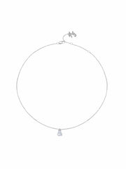 Yvette Pear-Cut Crystal Pendant Necklace | Nana Jacqueline