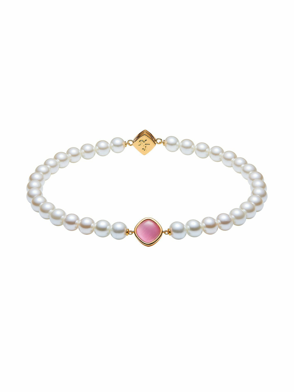Ilana Pearl Necklace: White Pearl Necklace for Bridal Shower | Nana Jacqueline