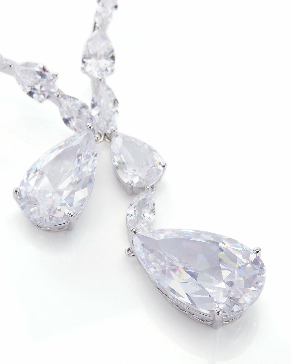 Marilyn Necklace: Silver Necklace for Bridal Events | Nana Jacqueline
