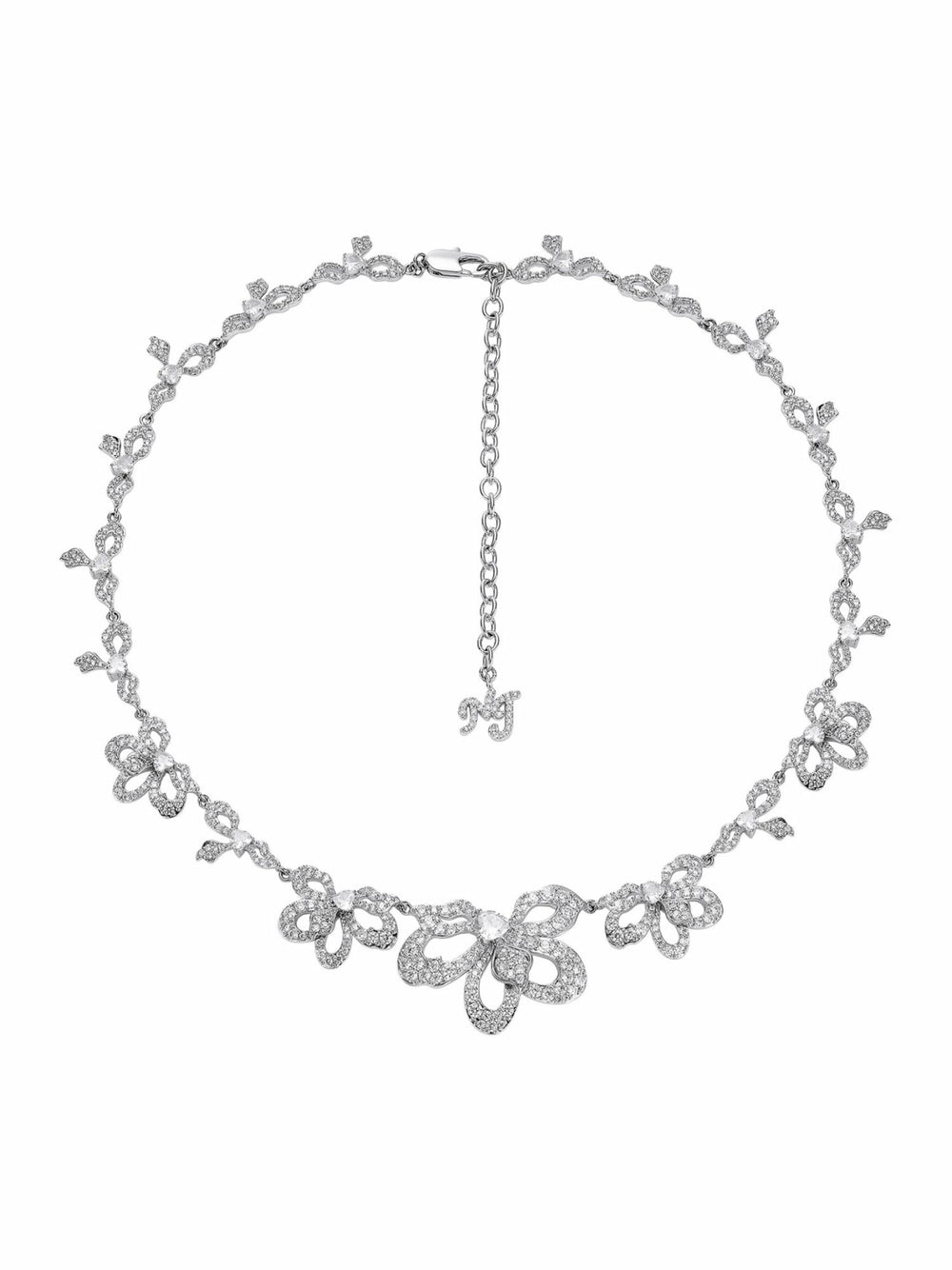 Aurora Necklace: White Necklace for Formal Events | Nana Jacqueline