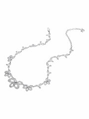 Aurora Necklace: White Necklace for Formal Events | Nana Jacqueline