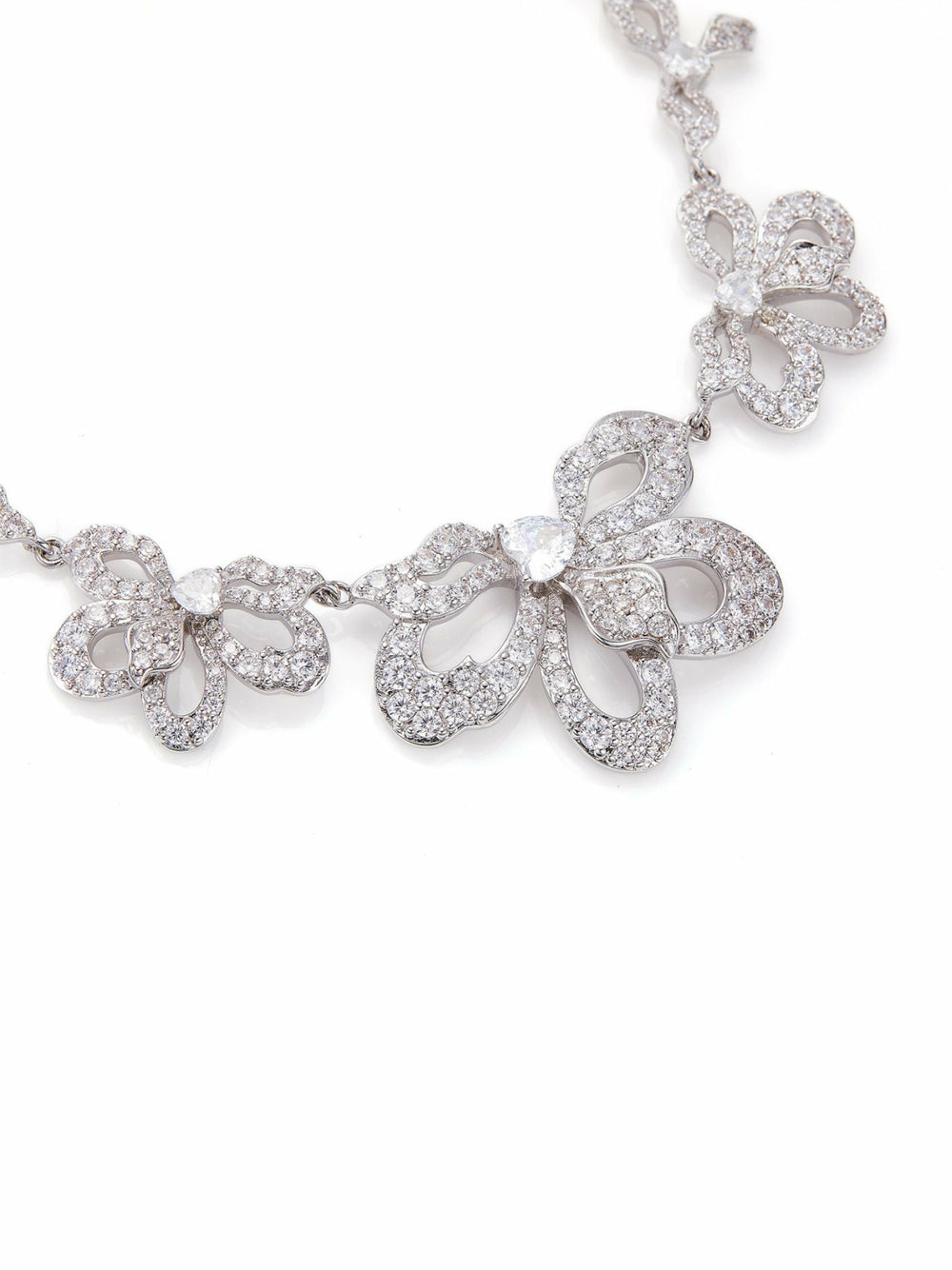 Aurora Necklace: White Necklace for Formal Events | Nana Jacqueline