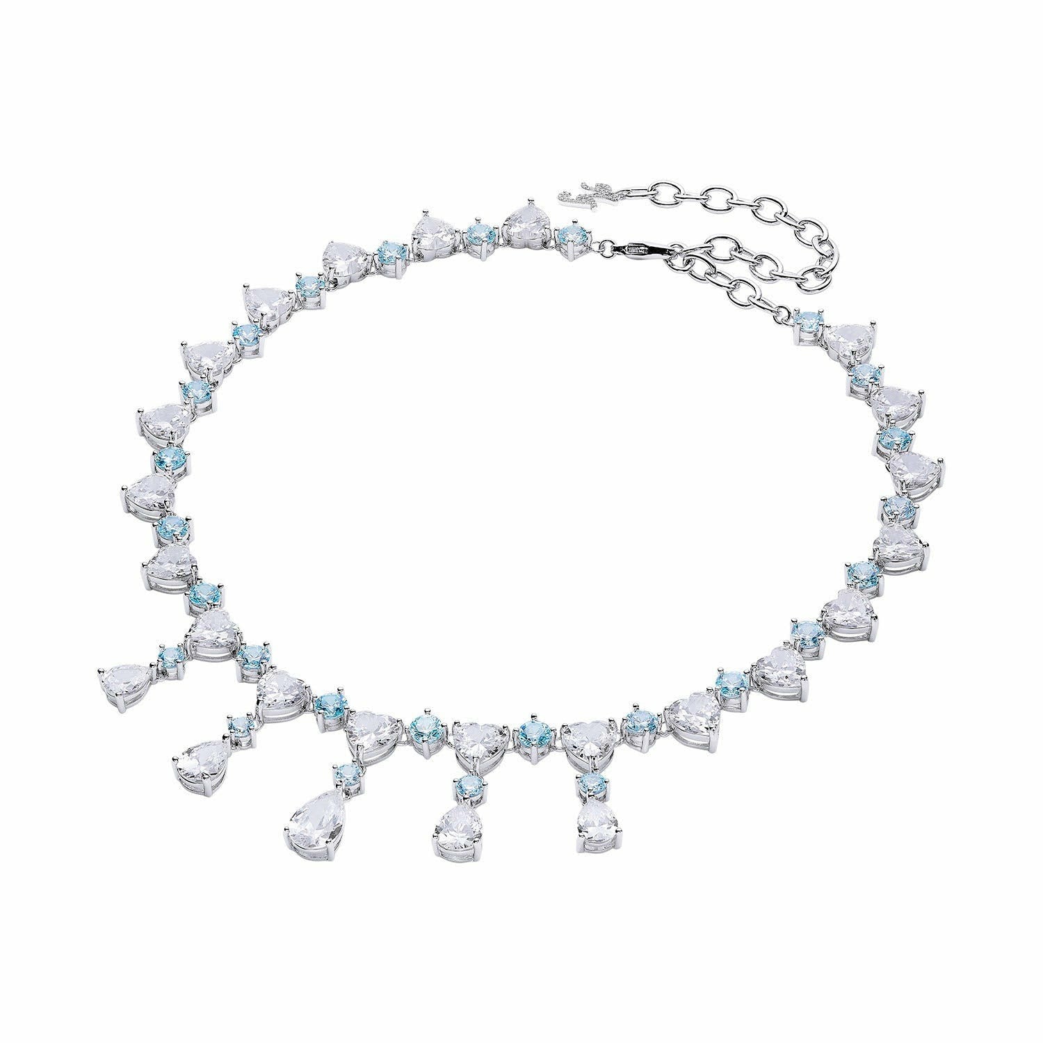 Maya Necklace: Blue Necklace for Wedding Guest | Nana Jacqueline