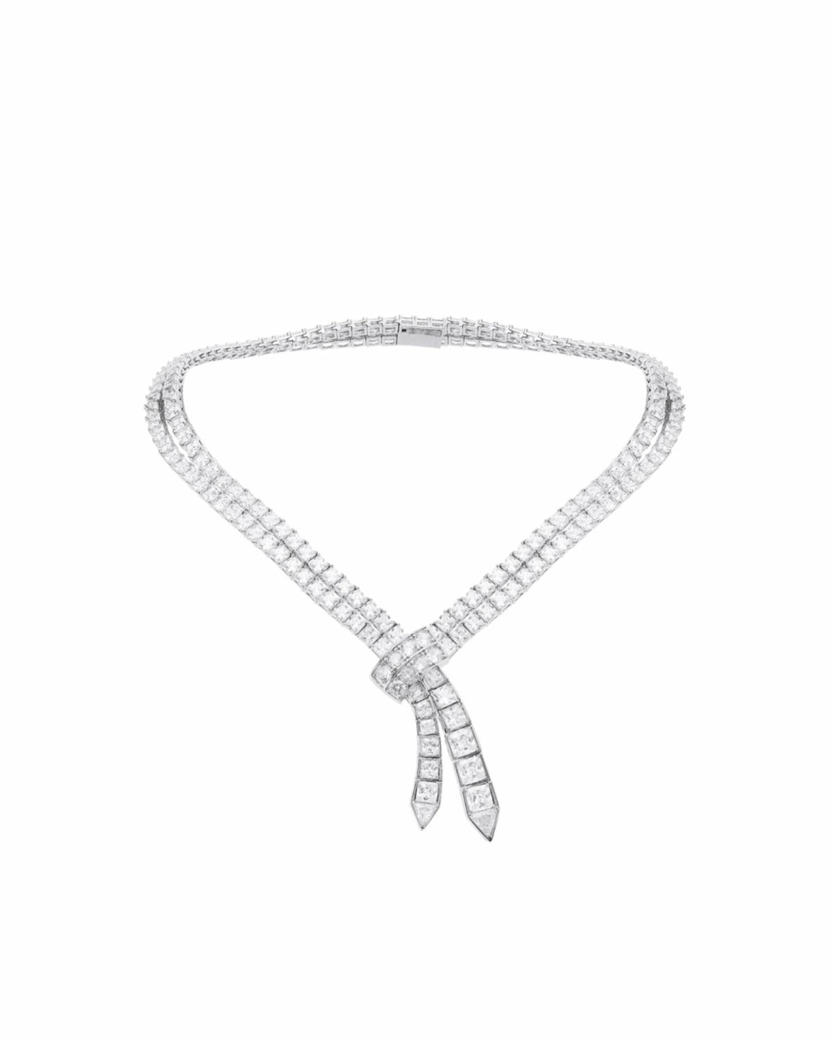 Fiona Necklace: White Necklace for Formal Events | Nana Jacqueline
