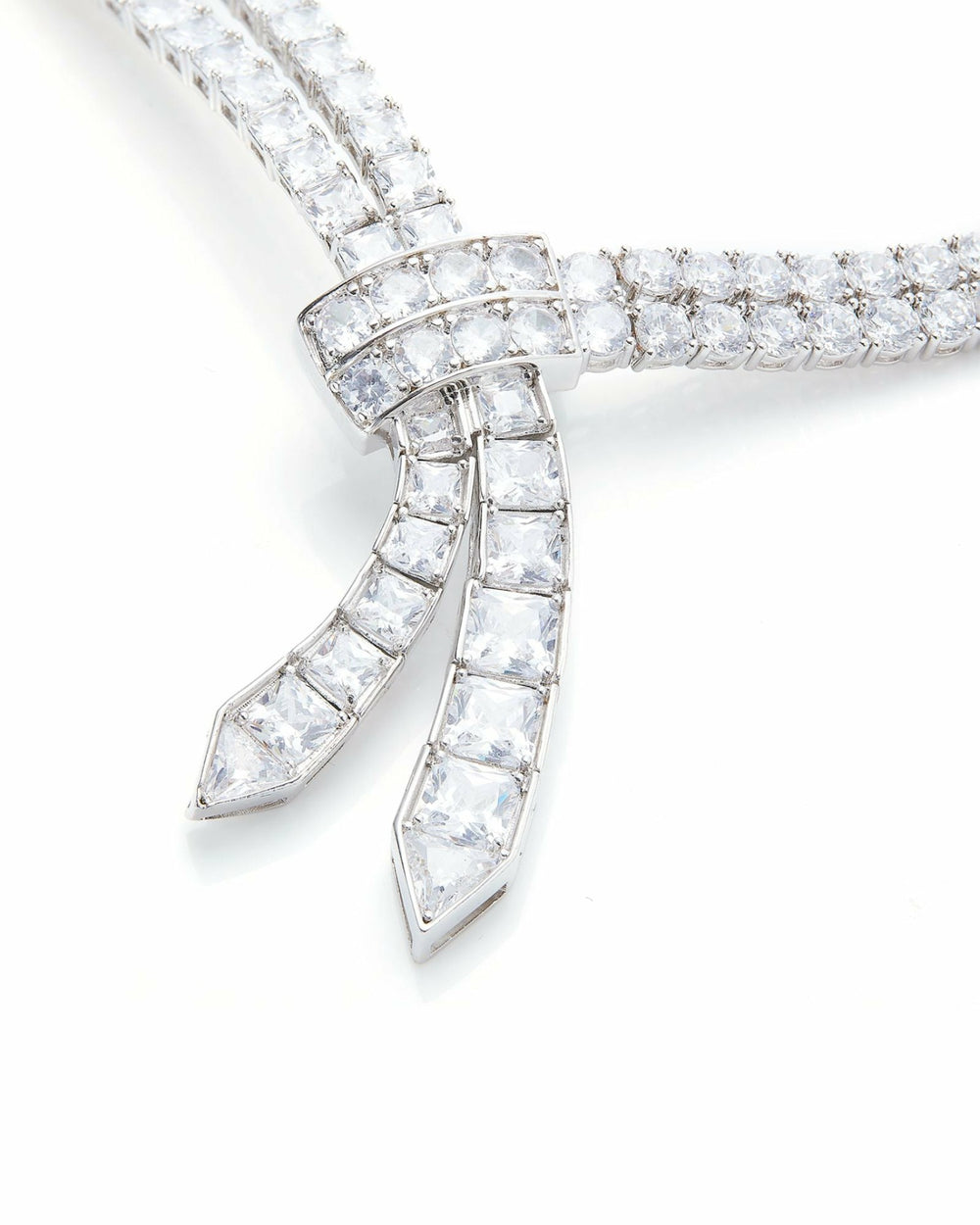 Fiona Necklace: White Necklace for Formal Events | Nana Jacqueline