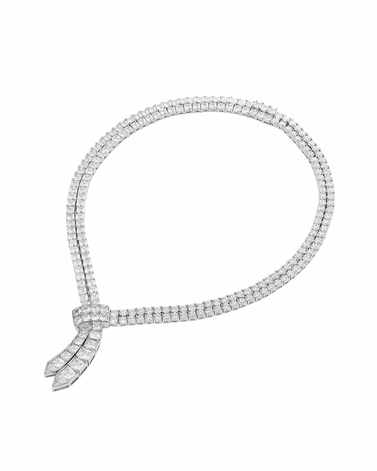 Fiona Necklace: White Necklace for Formal Events | Nana Jacqueline