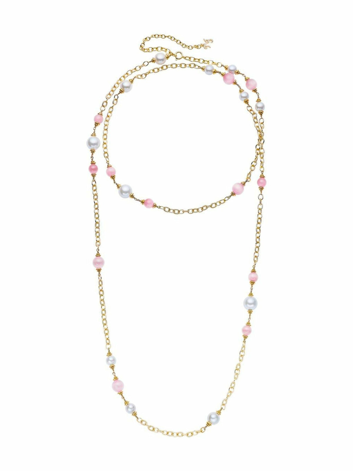 Isabella Pearl Necklace: Pink Necklace for Bridal Shower | Nana Jacqueline
