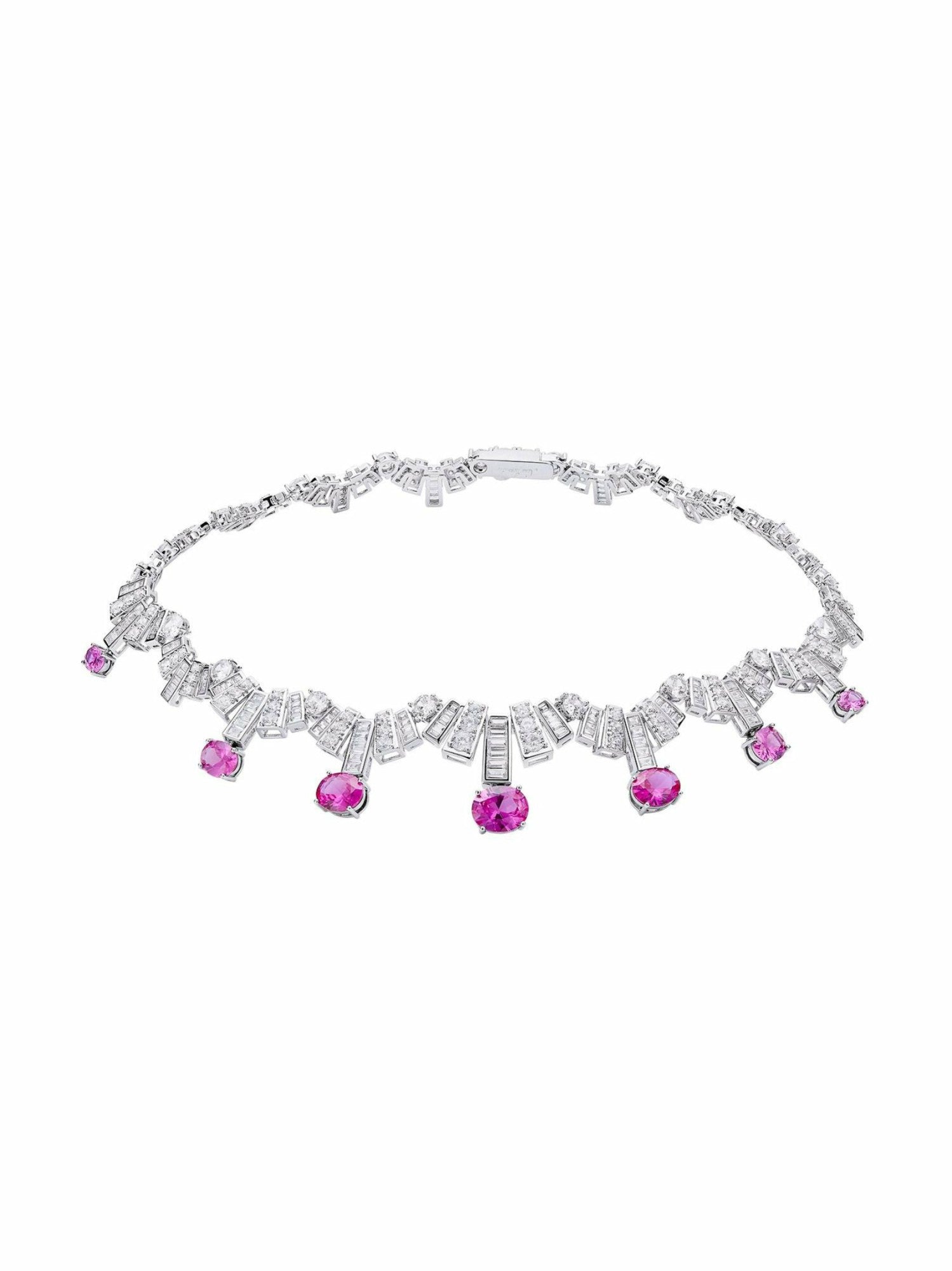 Keira Necklace: Pink Necklace for Cocktail Party | Nana Jacqueline