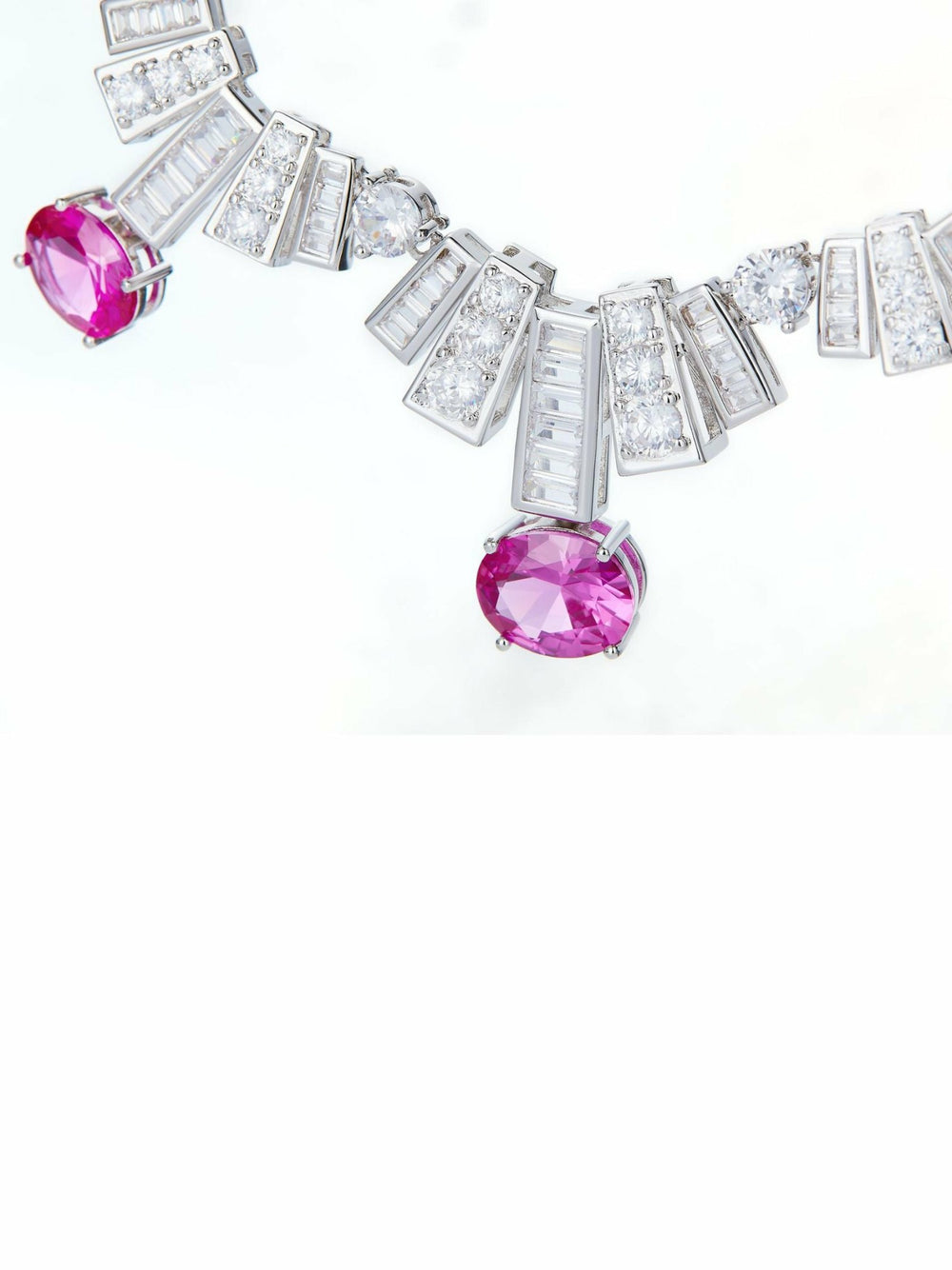 Keira Necklace: Pink Necklace for Cocktail Party | Nana Jacqueline