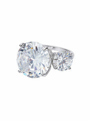 Rachel Ring: Silver Ring for Engagement Party | Nana Jacqueline