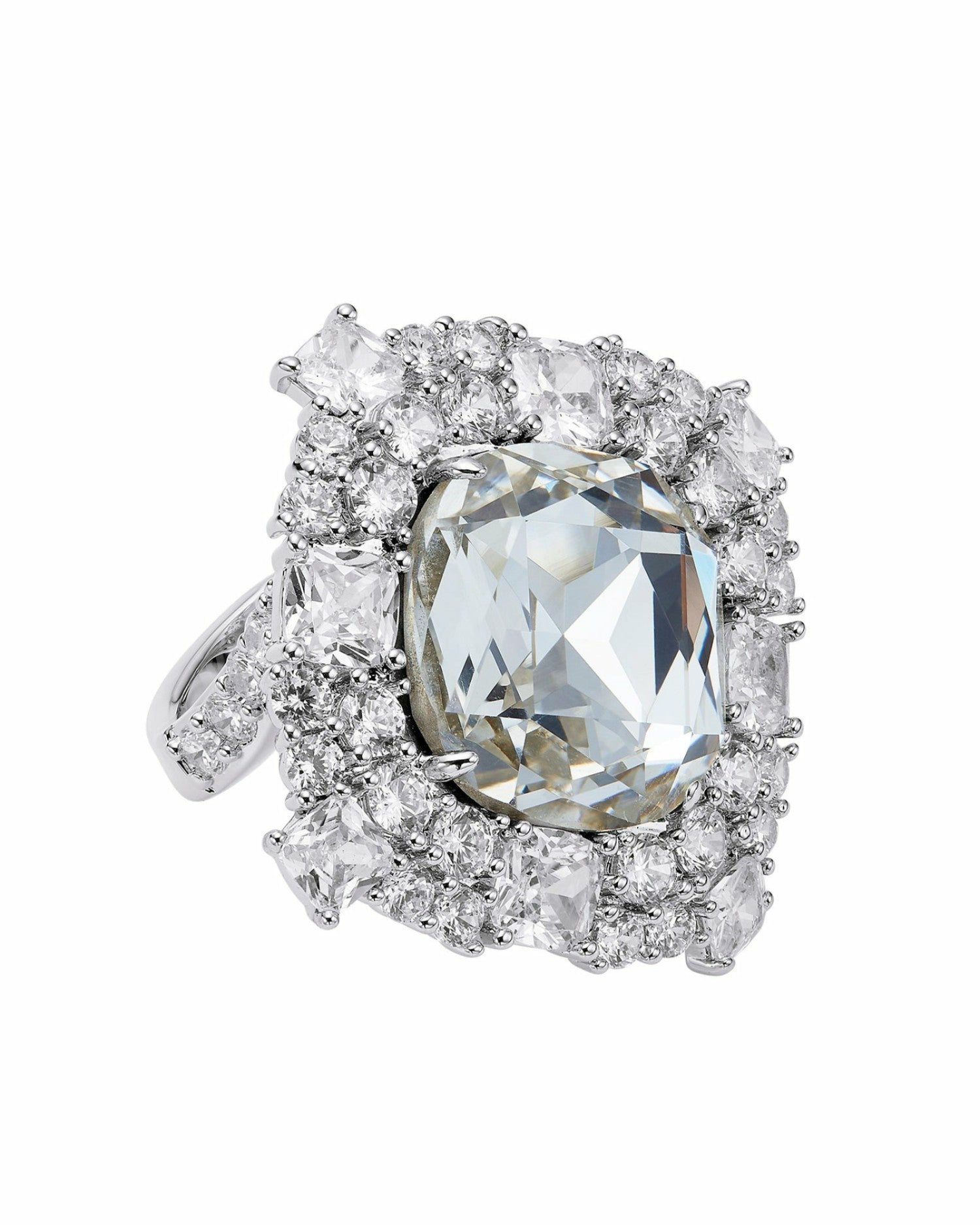 Zephina Ring: Silver Ring for Cocktail Party | Nana Jacqueline