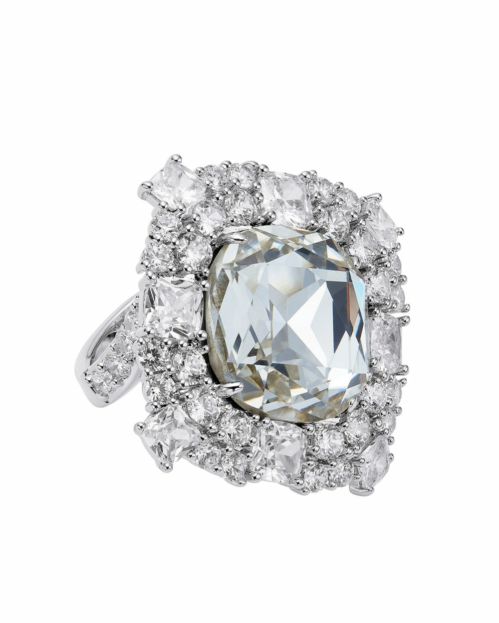 Zephina Ring: Silver Ring for Cocktail Party | Nana Jacqueline