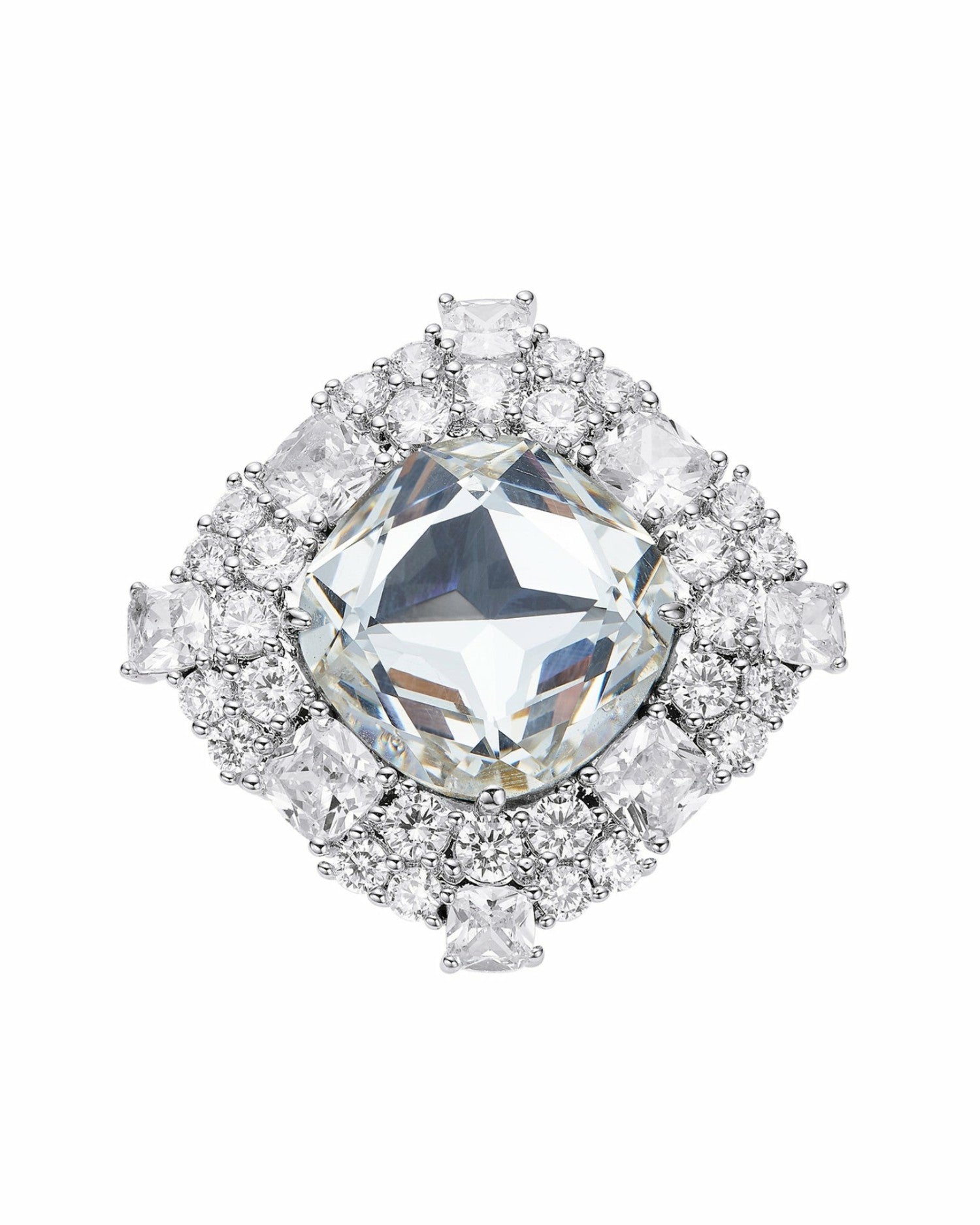 Zephina Ring: Silver Ring for Cocktail Party | Nana Jacqueline