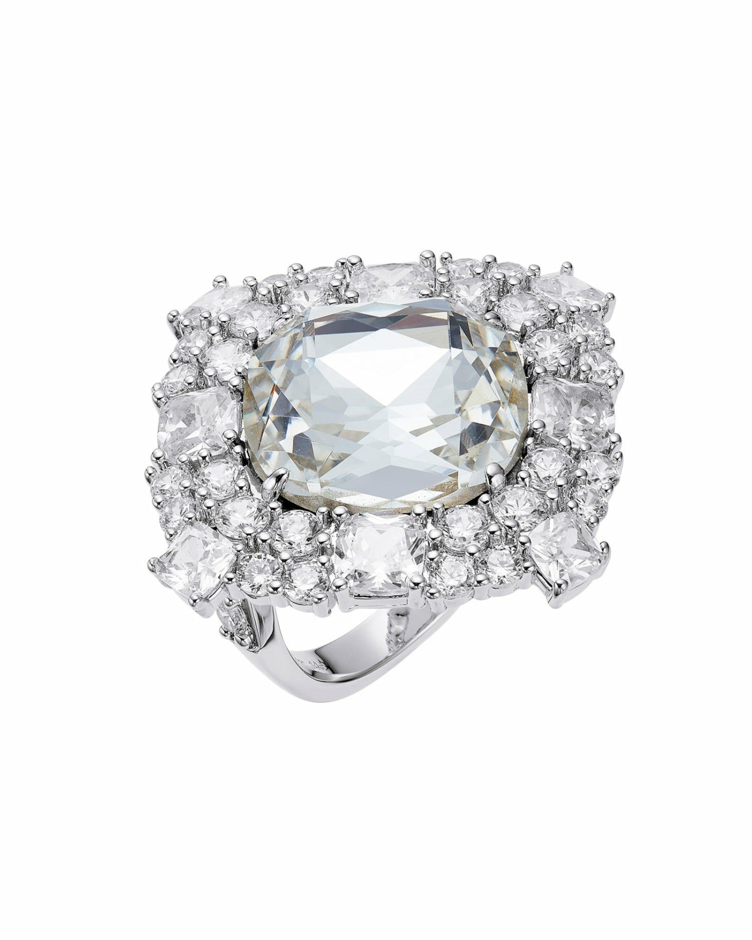 Zephina Ring: Silver Ring for Cocktail Party | Nana Jacqueline