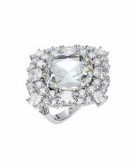 Zephina Ring: Silver Ring for Cocktail Party | Nana Jacqueline