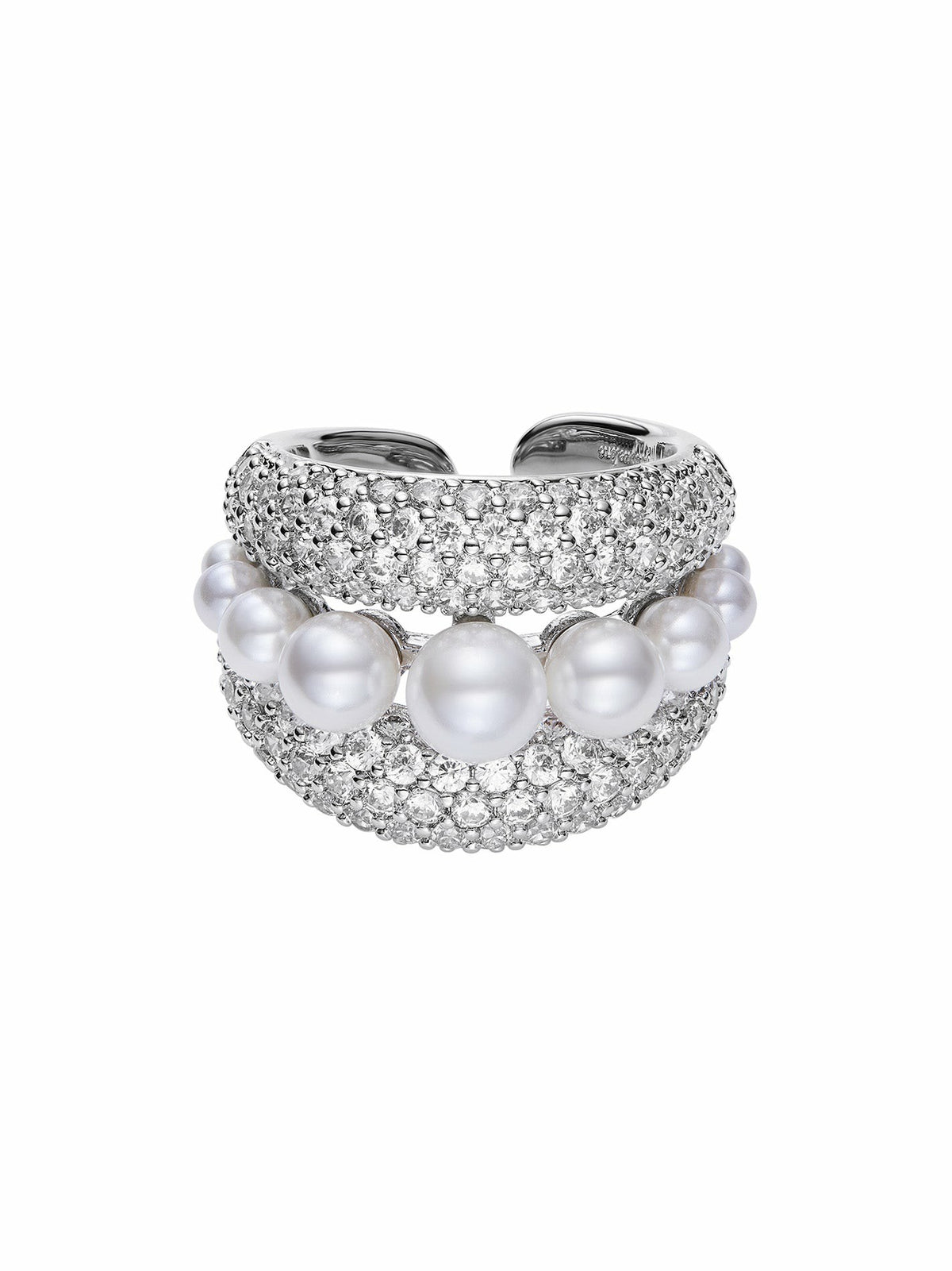 Talia Ring: White Ring for Engagement Party | Nana Jacqueline