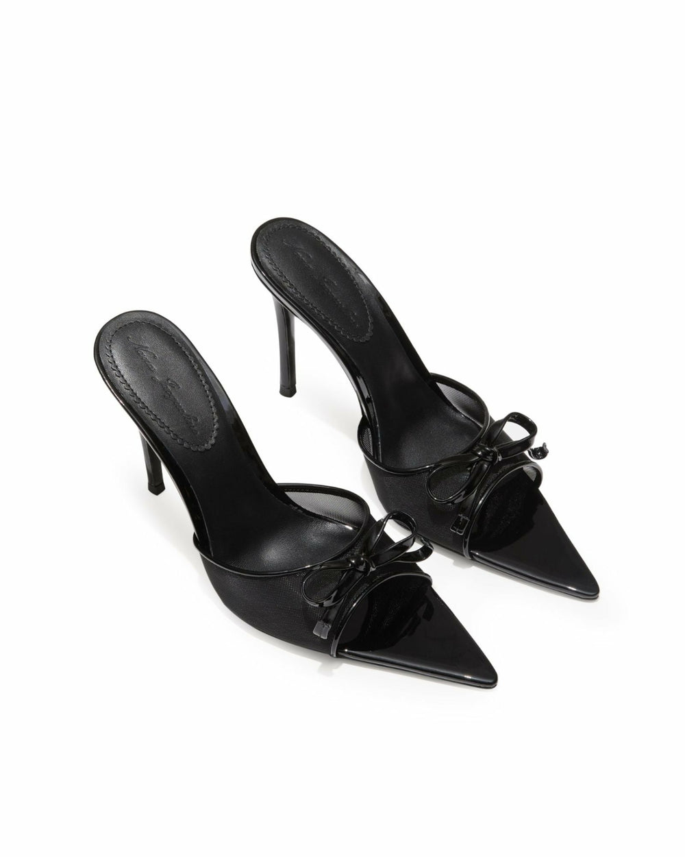 Evie Bow Heels: Black Heels for Cocktail Party | Nana Jacqueline