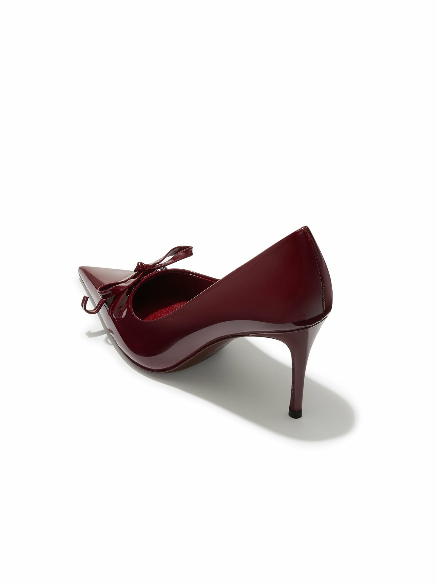 Audrina Bow Heels: Red Heels for Cocktail Party | Nana Jacqueline