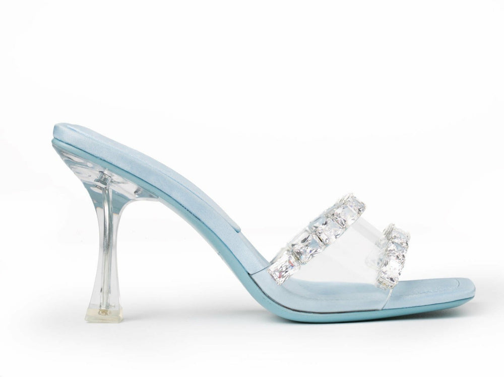 Blue Bellah Sandals: Blue Sandals for Cocktail Party | Nana Jacqueline