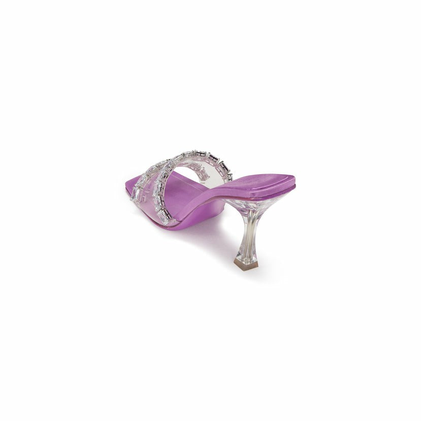 Bellah Sandals: Purple Sandals for Cocktail Party | Nana Jacqueline