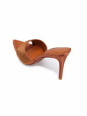 Kate Diamond Heels: Brown Heels for Cocktail Party | Nana Jacqueline
