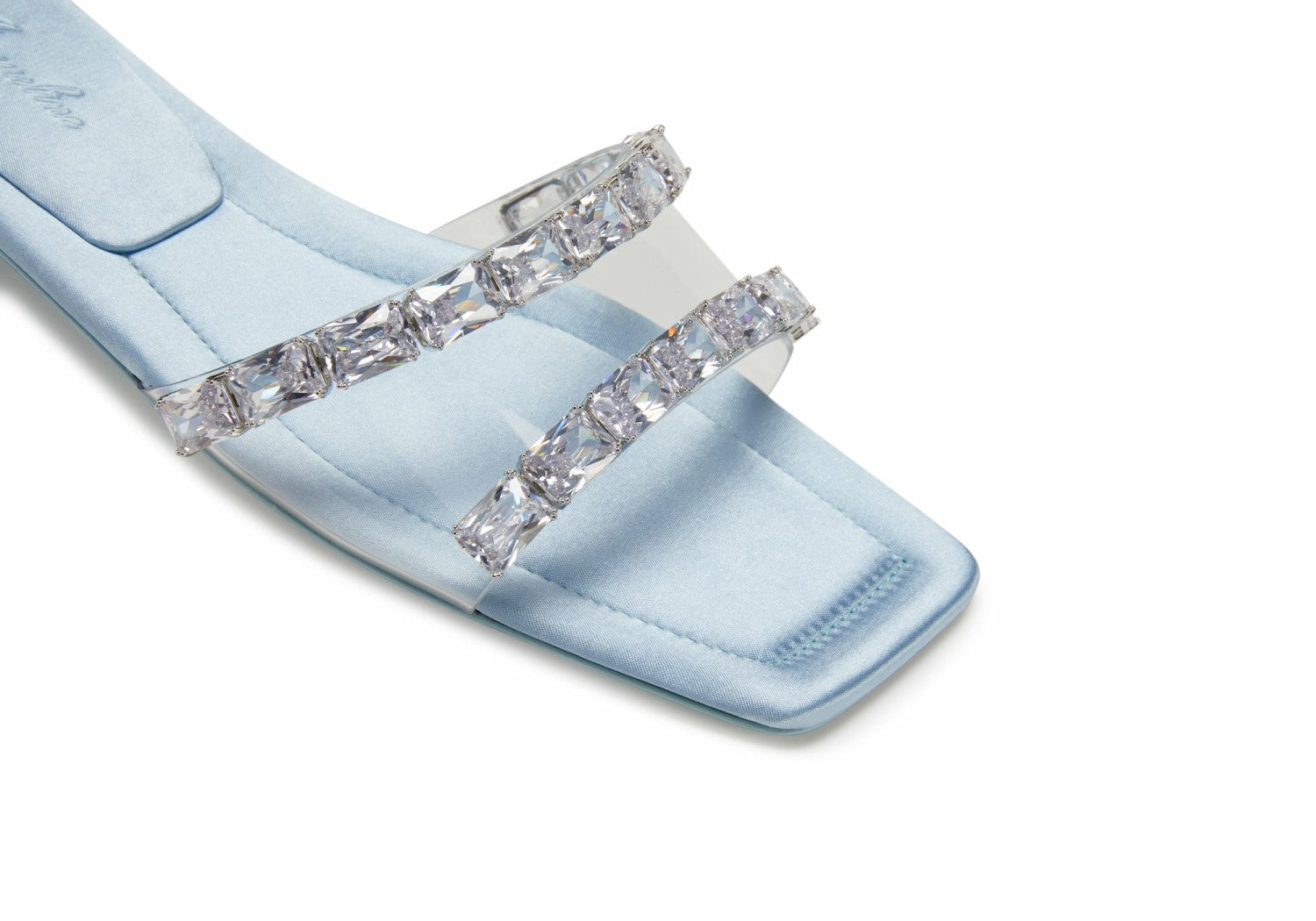 Alexandra Diamond Sandals: Blue Sandals for Resort Wear | Nana Jacqueline