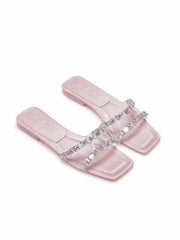 Alexandra Diamond Sandals: Pink Sandals for Vacation Resort | Nana Jacqueline