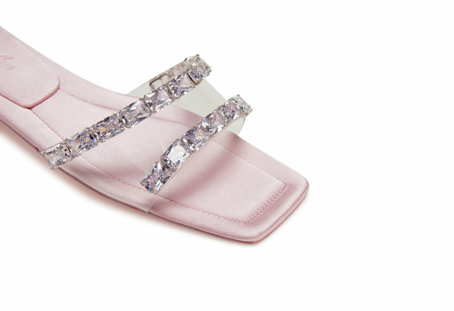 Alexandra Diamond Sandals: Pink Sandals for Vacation Resort | Nana Jacqueline