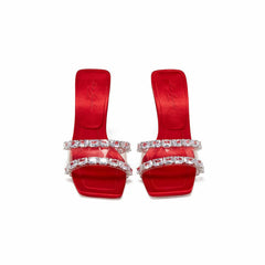 Bellah Sandals: Red Sandals for Party | Nana Jacqueline