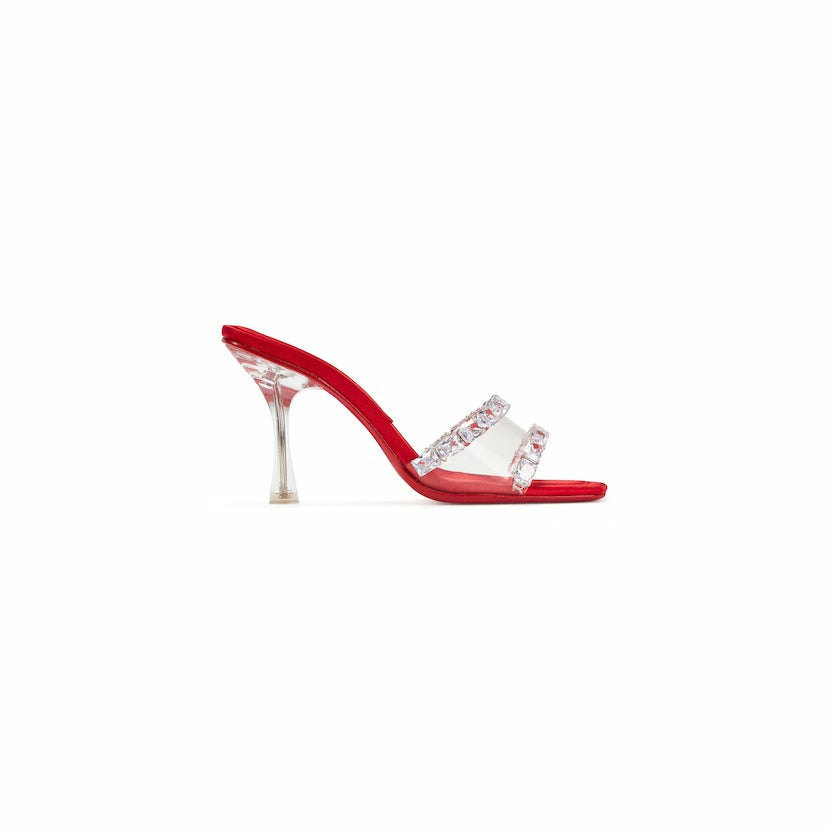 Bellah Sandals: Red Sandals for Party | Nana Jacqueline