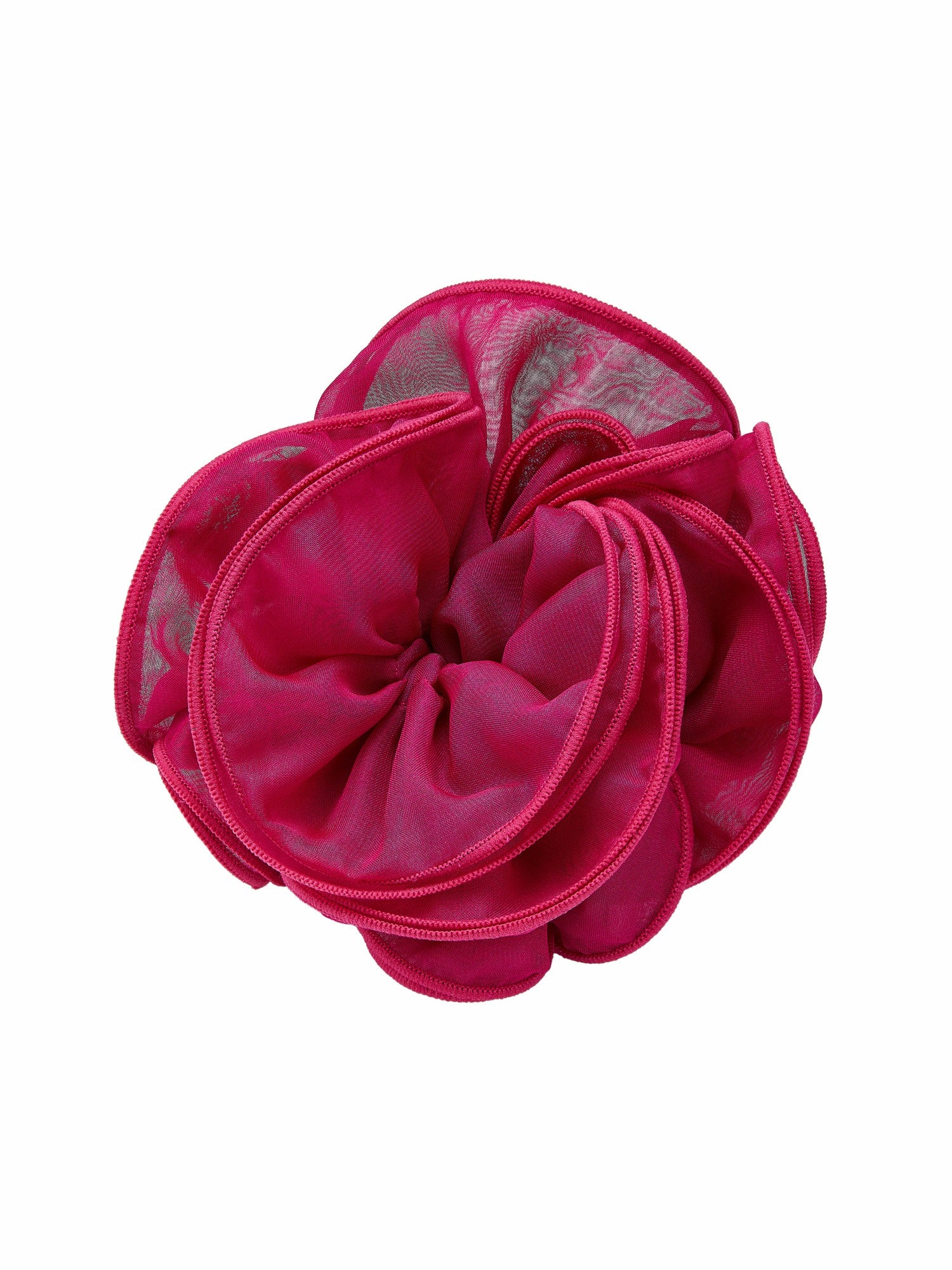 Nolita Ruffle Fuchsia Hair Tie | Nana Jacqueline